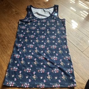 Floral tank top